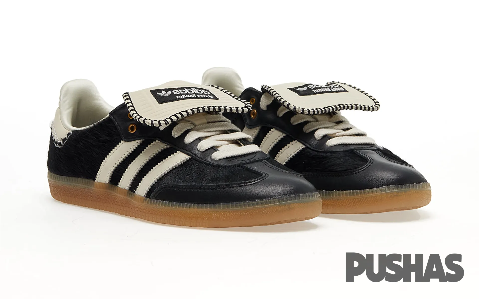 Adidas Samba Pony Tonal 'Wales Bonner Core Black' (2023)