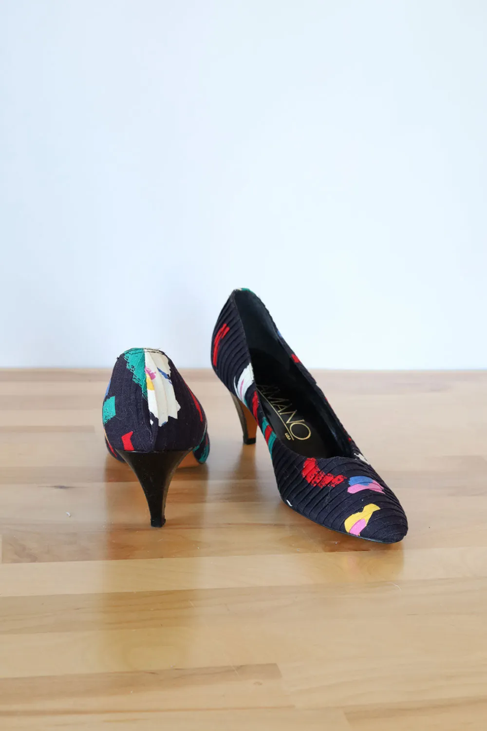 Amano Pleated Pumps 8 1/2