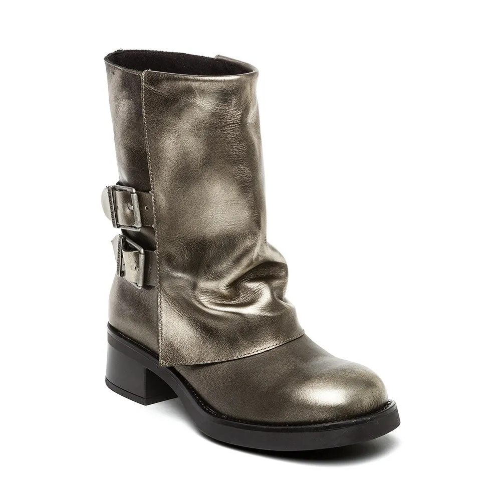 Bonfire Boots GOLD LEATHER