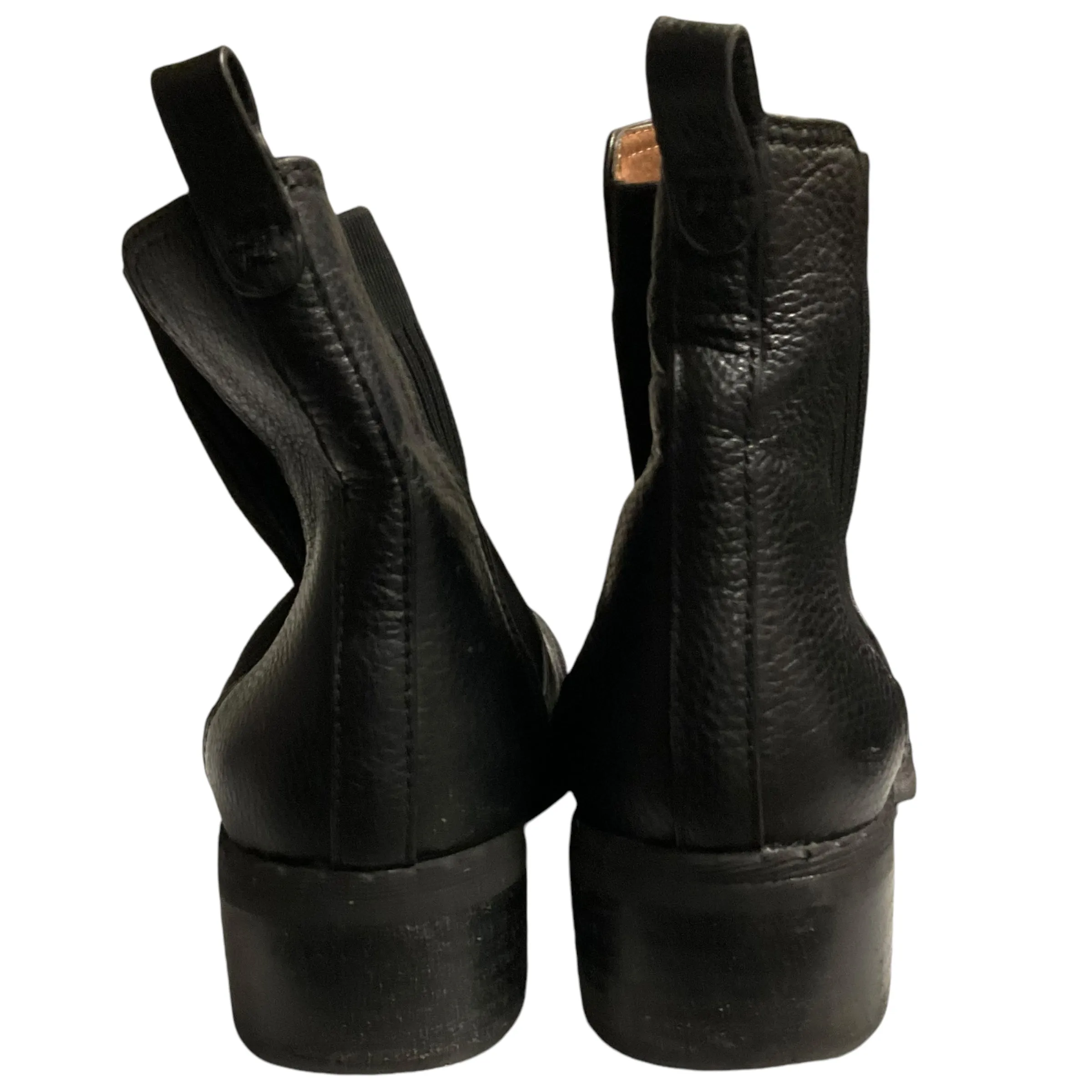 Boots Ankle Heels By Gentle Souls In Black, Size: S