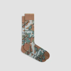 Camouflage Mid-Calf Socks