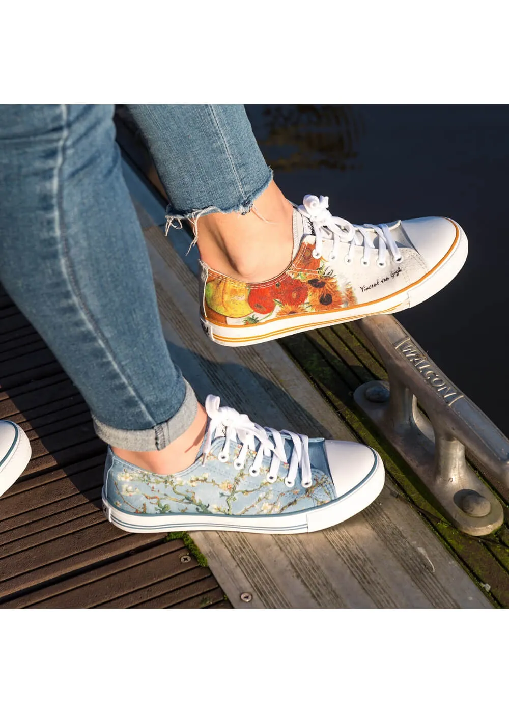 Celdes Sneakers Van Gogh Sunflowers