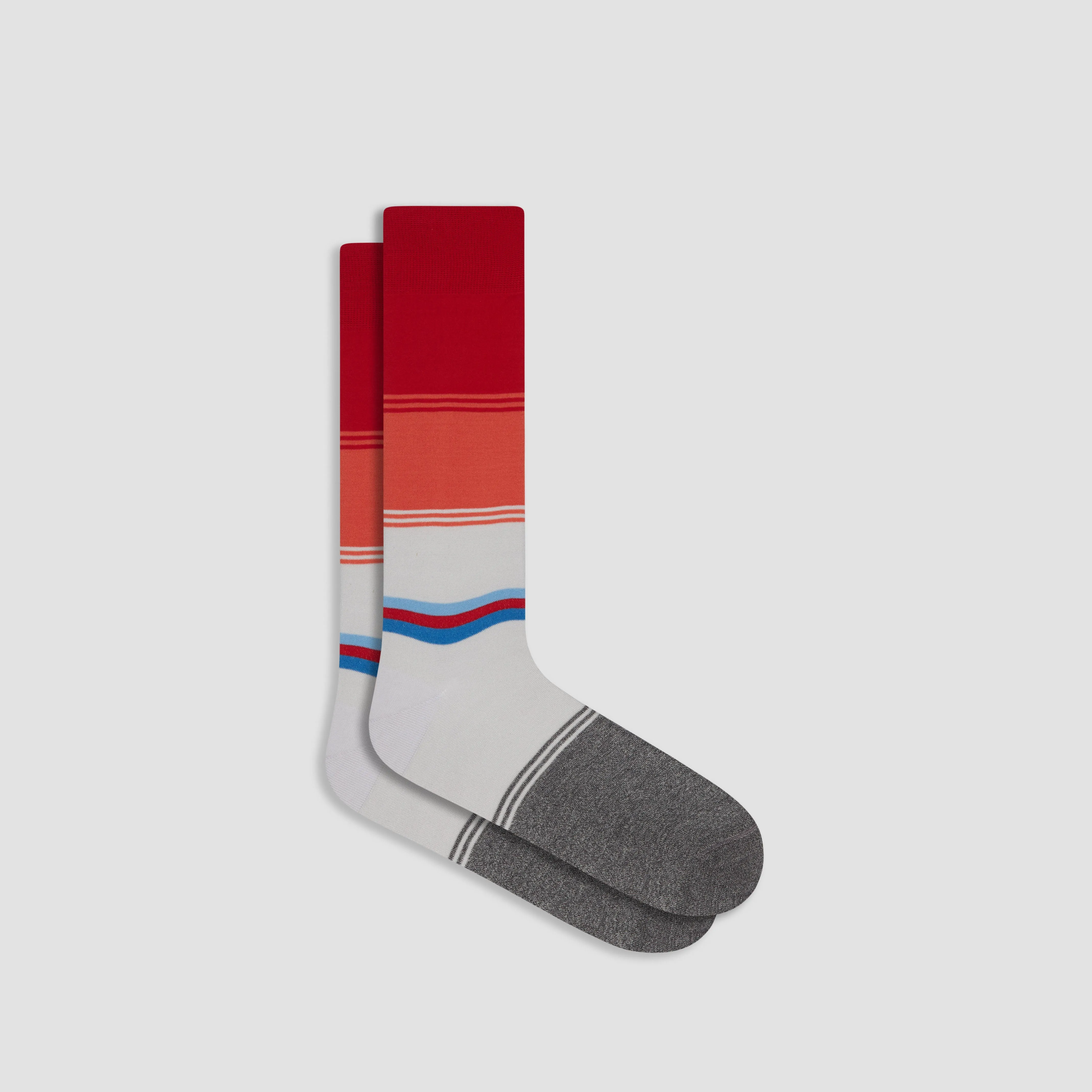 Color Block Mid-Calf Socks