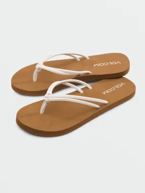 Girls Forever And Ever Sandals - Star White