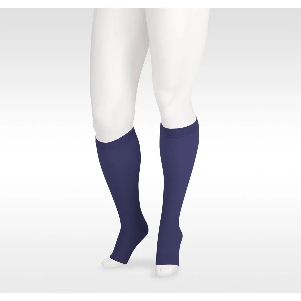 Juzo Soft Knee High 30-40 mmHg w/ Silicone Band, Open Toe