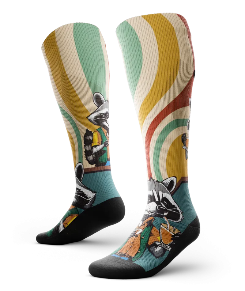 Racuccino Knee High Compression Socks