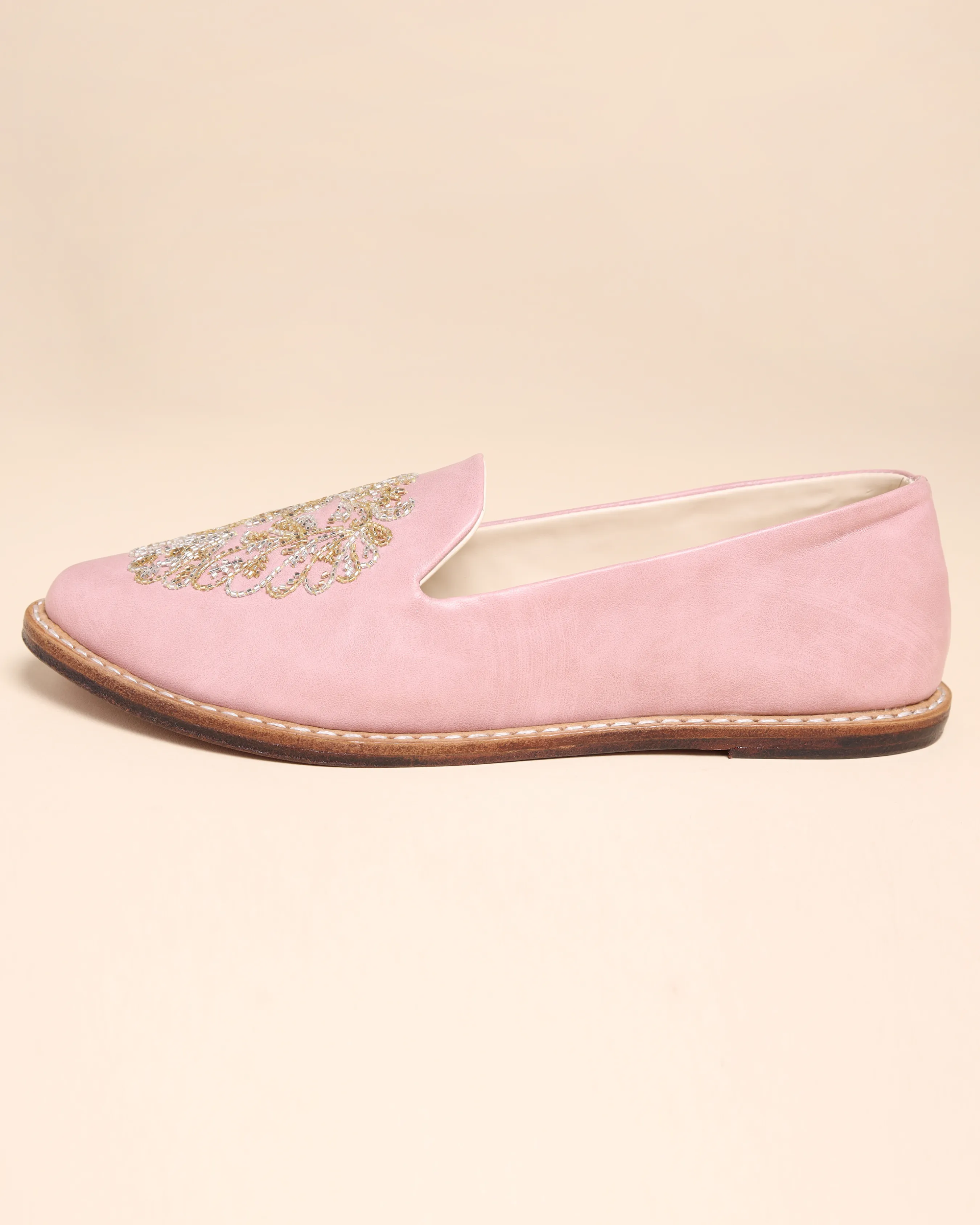 Sterling Blush Handcrafted Loafers