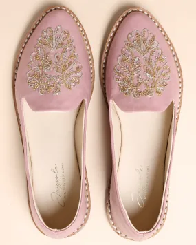 Sterling Blush Handcrafted Loafers