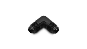 Vibrant Male AN Flare Union 90 Degree Adapter Fitting; Size: -6AN - 10552